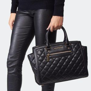 michael kors selma quilted bag